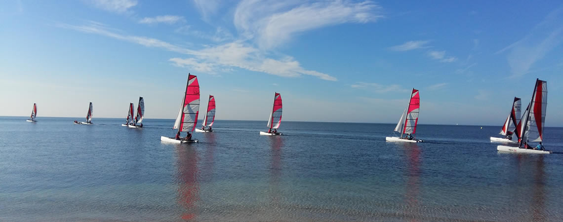 Initiation à la voile légère